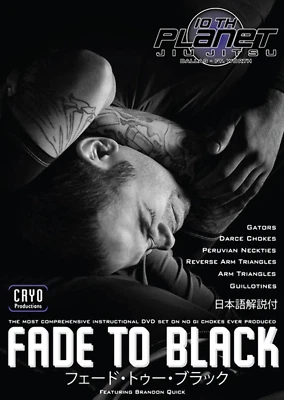 Fade to Black: No Gi Chokes 6 Vol DVD Set with Brandon Quick Foto 1 de 4