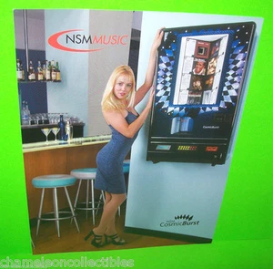 Cosmic Burst NSM Jukebox Flyer Original 1999 Vintage Phonograph Music 8.5" x 11" - Picture 1 of 2