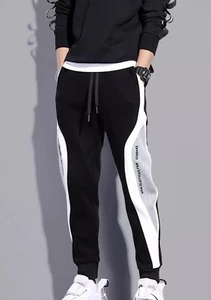 Quality4Less Men's Casual Sport Abstract Pattern Running Gym Sweatpants 2XL - Picture 1 of 8