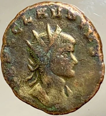 Roman Coin Genuine Ancient 268-270 AD Emp Claudius II Gothicus Antoninianus - Image 1 of 4