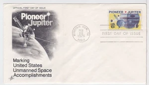 TurtlesTradingPost- Pioneer Jupiter - 1975 FDC #1556 Artcraft Cachet - Picture 1 of 1