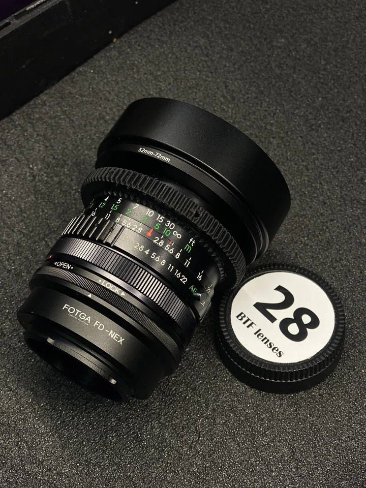 Sony E Cine JC Penney 28mm f/2.8 Wide MC Cinemod for Sony E-Mount BTF Lenses - Image 1 of 4