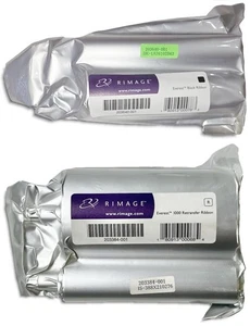 RIMAGE EVEREST Black + Transfer Ribbon Combo (203640 & 203384), Everest I/II/III - Picture 1 of 3