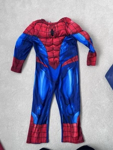 Spider-Man Costume Dress for Ages 3-4 Fancy Dress for Kids. Small Hole In Knee - Picture 1 of 5