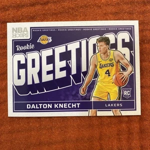 24-25 Aros NBA - Saludos #19 Dalton Knecht Insert (RC) Novato LA Lakers - Imagen 1 de 2