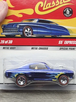 2009 Hot Wheels SS EXPRESS Classics Series 5 Spectraflame BLUE 1:64 20/30 RL 5SP - Image 1 of 4