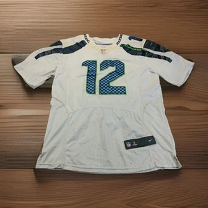 Maglia tifoso Nike NFL Seattle Seahawks grigia sul campo #12 taglia XXL giovane - Foto 1 di 12