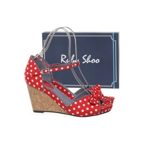 Ruby Shoo, Keilschuhe, Größe: 39, Rot/Weiß, Damen #7Sh - Bild 1 von 6