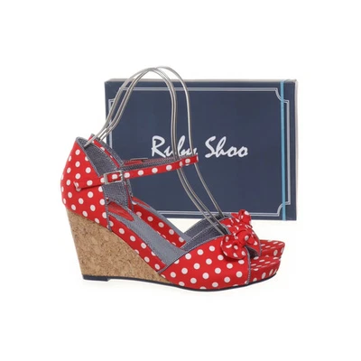 Ruby Shoo, Keilschuhe, Größe: 39, Rot/Weiß, Damen #7Sh - Bild 1 von 4