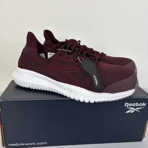 Reebok Flexagon 3.0 sportlicher Damen-Arbeitsschuh RB429 burgunderrot Turnschuhe Größe 12M - Bild 1 von 14
