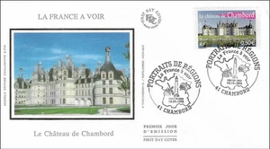 The Chambordin Castle French Renaissance Architecture France FDC Cover 2004 - Picture 1 of 1