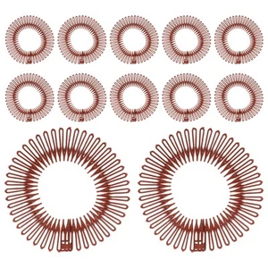 12 Pcs Unsichtbarer Haarrasurkamm Stretch-Kamm-Stirnband Haarkämme Für Frauen - Bild 1 von 12