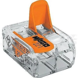 25x WAGO Terminals Series Splicing Connectors 221-412; 2x0.14-4mm² - Picture 1 of 2