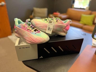 Nuevo Adidas AE1 Low Tie Dye Anthony Edwards Niños Zapatos de Baloncesto Talla 6Y Foto 1 de 4