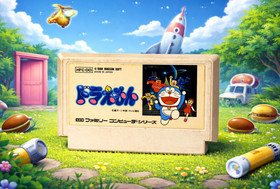 Doraemon Nintendo Famicom (1986) Japanese import