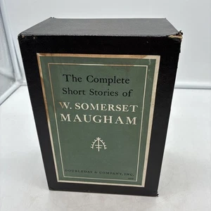 The Complete Short Stories of W. Somerset Maugham 2 Vols Set 1934 w/ Slipcase HC - Picture 1 of 21