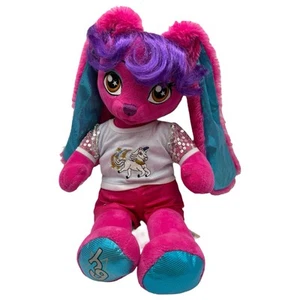 Build A Bear Honey Girl HG Risa rosa Rockstar Hase Kaninchen 20 Zoll Plüschtier - Bild 1 von 6