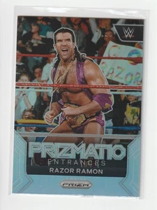 2024 WWE Panini Prizm #16 Razor Ramon Prizmatio Entrances Insert Hall of Famer - Picture 1 of 2