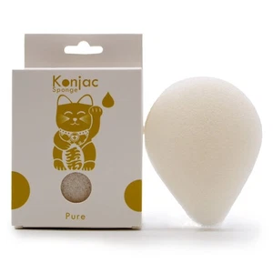 Konjac Natural Teardrop Sponge - Natural - Sensitive Skin - Picture 1 of 1