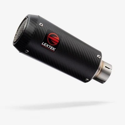 Lextek Carbon Fibre CP9C Exhaust Silencer 180mm 51mm - Image 1 of 4
