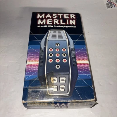 Vintage 1982 Master Merlin Parker Brothers Jogo Eletrônico Portátil Funciona! - Imagem 1 de 4