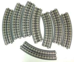 Used MTH 40-1002 O31 Solid Rail Curves (7) & Hollow Rail (1) - Picture 1 of 4