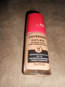 Covergirl Outlast Extreme Wear Foundation 855 Soft Honey Quantity 2 - Picture 1 of 1