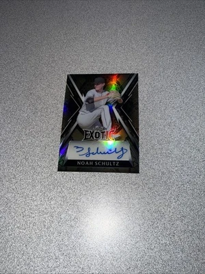 2023 Leaf Exotic #BA-NS1 Noah Schultz Snake Scale AUTO /10 - Image 1 of 2