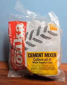 CEMENT MIXER ~ McDonalds Happy Meal Tonka Toy @1992 - Picture 1 of 2