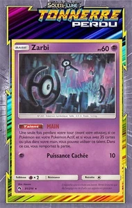 Zarbi - SL08:Tonnerre Perdu - 91/214 - Carte Pokemon Neuve Française - Picture 1 of 1