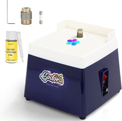 Stained Glass Grinder, Mini Glass Grinder Machine with 5/8" & 1" Grinder Bits, S - image 1 of 4