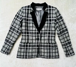 Blazer/chaqueta de punto vintage Yves Saint Laurent YSL 38 - Imagen 1 de 18