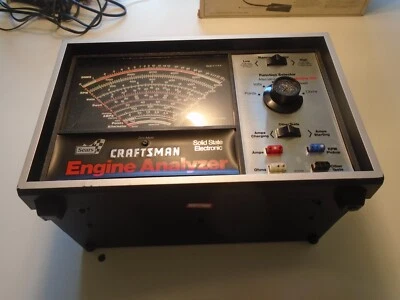 Analizador de Motor Sears Craftsman Modelo 161.210400 Caja, Manual y Accesorio AA Foto 1 de 4