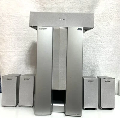 SISTEMA DE SONIDO DE CINE EN CASA SUBWOOFER ACTIVO SONY SA-WMS325, CON JUEGO DE 5 ALTAVOCES Foto 1 de 4