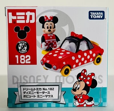 Tomica Disney Motors 182 Popute Minnie Mouse Dream Tomica Takara Tomy Diecast - Image 1 of 4