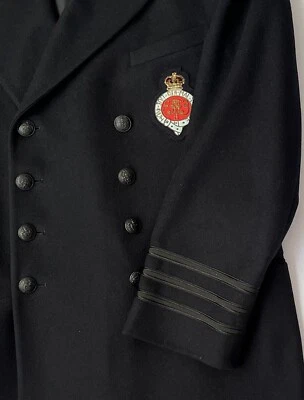 VTG Polo Ralph Lauren British Bullion Embroider Womans L Grenadiar Wool Blazar - Image 1 of 4