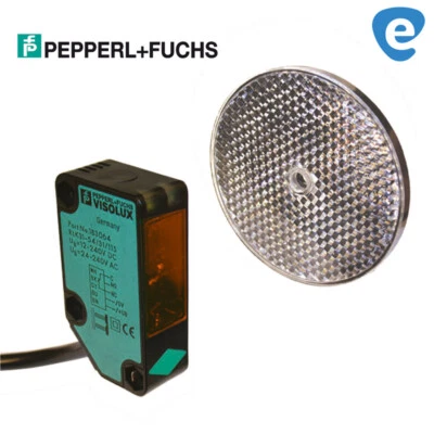 Reflexions Lichtschranke Pepperl + Fuchs Visolux 213222 RLK31-54/25/31/115-SET2