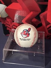 CLEVELAND INDIANS VS ATLANTA BRAVES McDONALDS 1995 WORLD SERIES Baseball