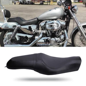 Two-Up Seat Driver Passenger Seat For Harley Sportster 1200 Custom XL1200C 04-06 - Picture 1 of 8