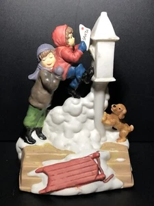 Christmas Around The World House Of Lloyd “The Letter” Boy Girl Dog - Picture 1 of 12