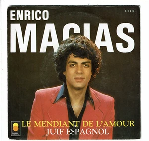 Enrico MACIAS Vinyl 45T 7" DER BETTLER DER LIEBE - SPANISCHER JUDE - TREMA 410139 - Bild 1 von 3