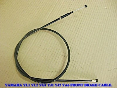Fit YAMAHA YL1 YL2 YG1 YJ1 YJ2 YA6 FRONT BRAKE CABLE // HIGH QUALITY  [as400] Foto 1 de 4