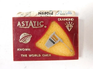 Vintage NOS Astatic N680-sd Genuine Diamond Phonograph Stylus Needle  - Picture 1 of 2
