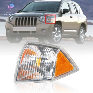 Left Driver Side Marker Parking Turn Signal Corner Light For 07-10 Jeep Compass - Picture 1 of 6