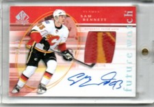 15/16 SP Authentic Future Watch Auto Patch Retro Sam Bennett (23/25) [Flames]