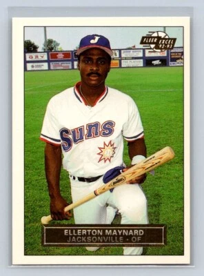 1992-93 Fleer Excel #227 Ellerton Maynard Jacksonville Suns - Image 1 of 2