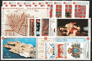 SMOM - ANNATA COMPLETA 1991 - 24 VALORI + 4 FOGLIETTI NUOVI INTEGRI - Imagen 1 de 1