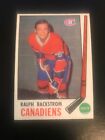 1969-70 OPC Hockey - Ralph Backstrom #166 - Canadiens de Montréal