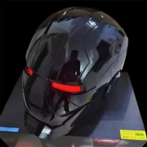 AUTOKING 1:1 Usable JARVIS Control por Voz Cosplay Iron Man MK5 Casco Máscara Regalo - Imagen 1 de 14