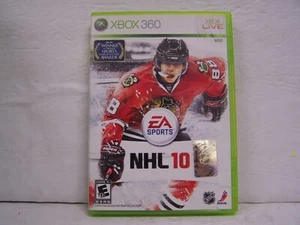 NHL 10 (Microsoft Xbox 360, 2009) (Complete) Resurfaced - Picture 1 of 3